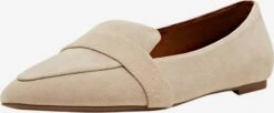 ESPRIT Loafers Instappers Dames Lichtbeige