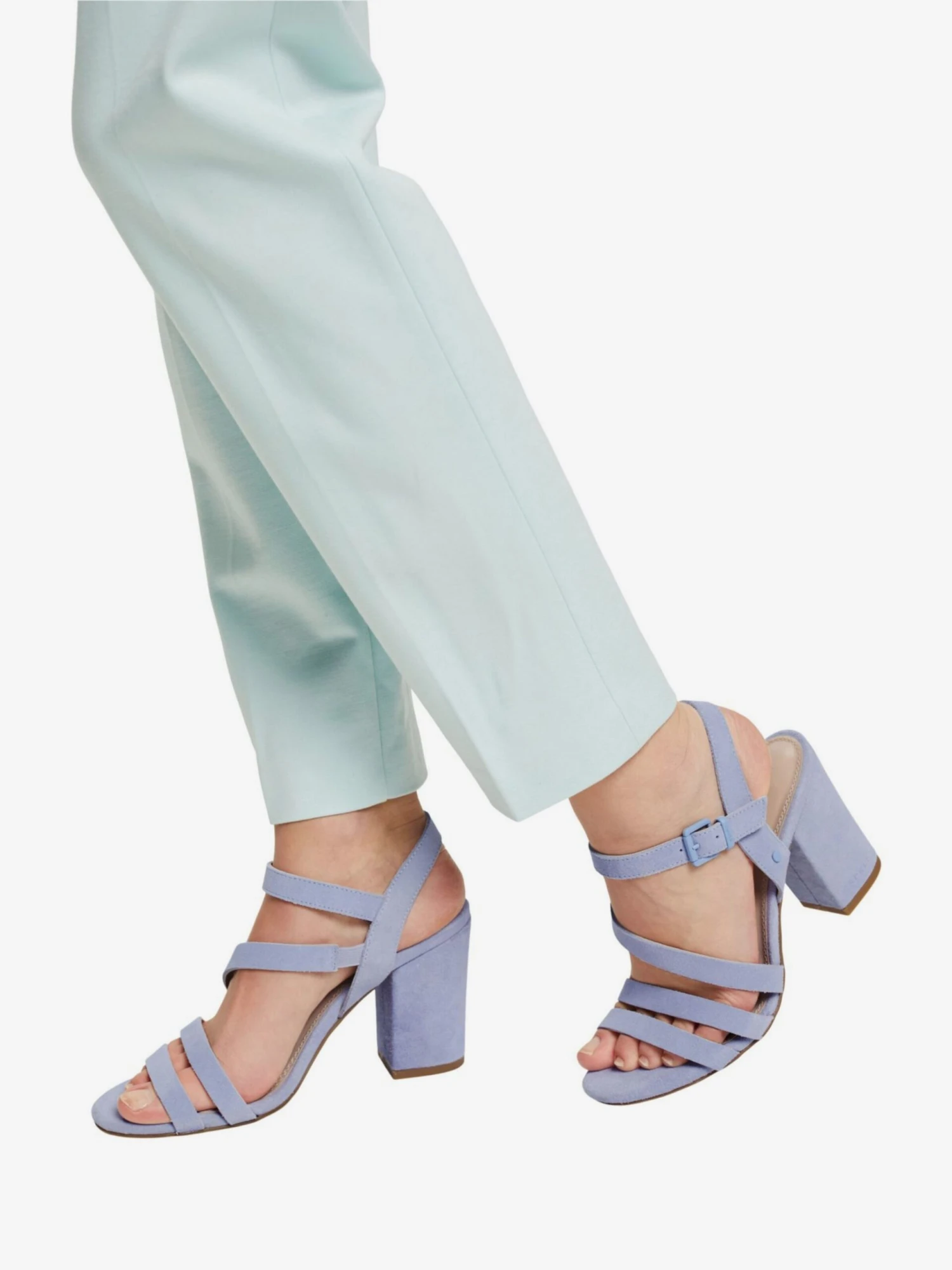 ESPRIT Sandalen Met Hak Sandaal Dames Smoky Blue 4 ESPRIT Sandalen Met Hak Sandaal Dames Smoky Blue - Afbeelding 2