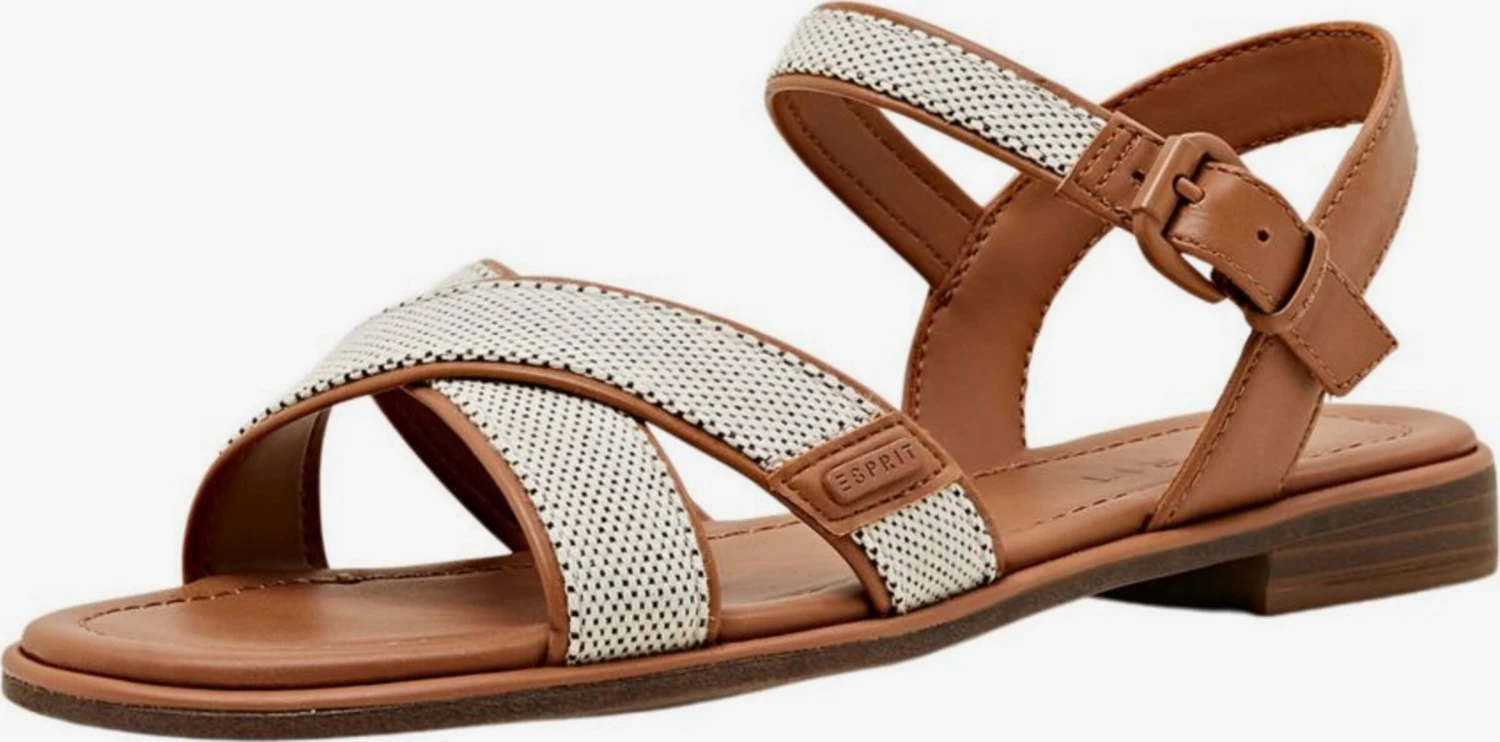 ESPRIT Trending Sandaal Dames Karamel 3 ESPRIT Trending Sandaal Dames Karamel
