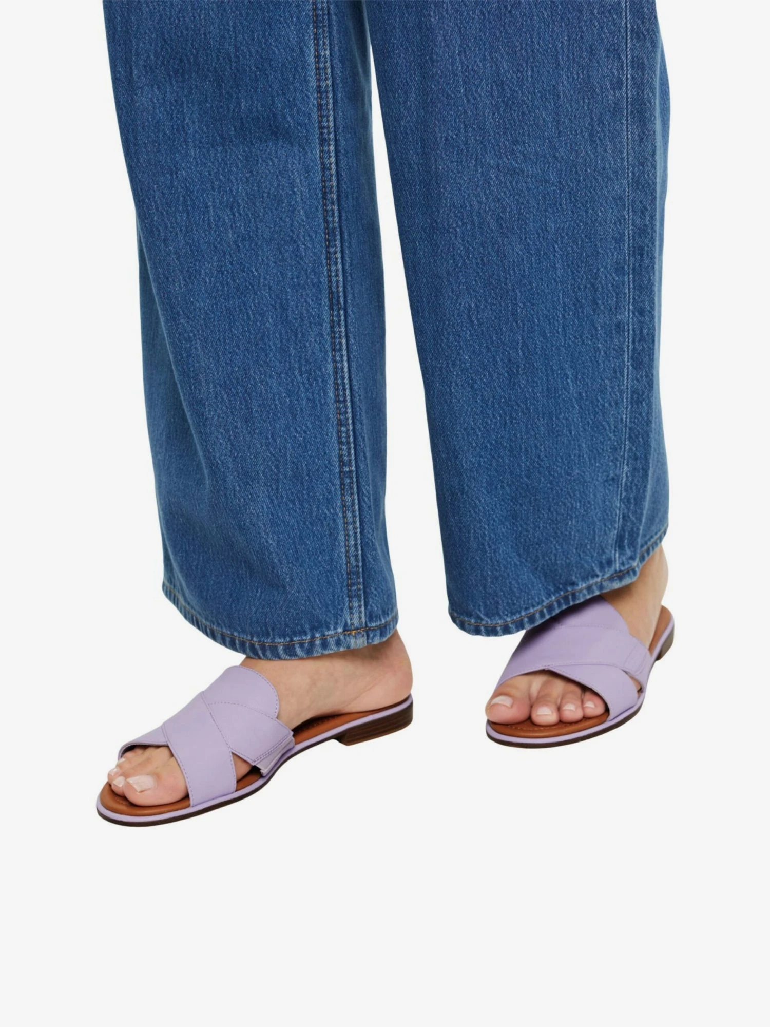 ESPRIT Schoenen Muiltjes Dames Lila 4 ESPRIT Schoenen Muiltjes Dames Lila - Afbeelding 2