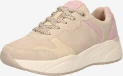 ESPRIT Casual Sneakers Sneakers Laag Dames Donkerbeige