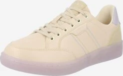 ESPRIT Casual Sneakers Sneakers Laag Dames Beige