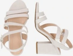 ESPRIT Sandalen Met Hak Sandaal Dames Offwhite -Esprit 1a515e47e5fb25fb9ffcf3d1d99e7f45