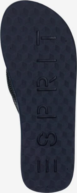 ESPRIT Slippers Teenslipper Dames Blauw / Navy -Esprit 1c0d1ff7e710a7d857245b132e014cac