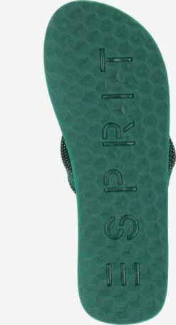 ESPRIT Slippers Teenslipper Dames Groen 7 ESPRIT Slippers Teenslipper Dames Groen -Esprit 2731d551024295a98a93507746a5dac7