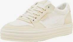 ESPRIT Casual Sneakers Sneakers Laag Dames Crème