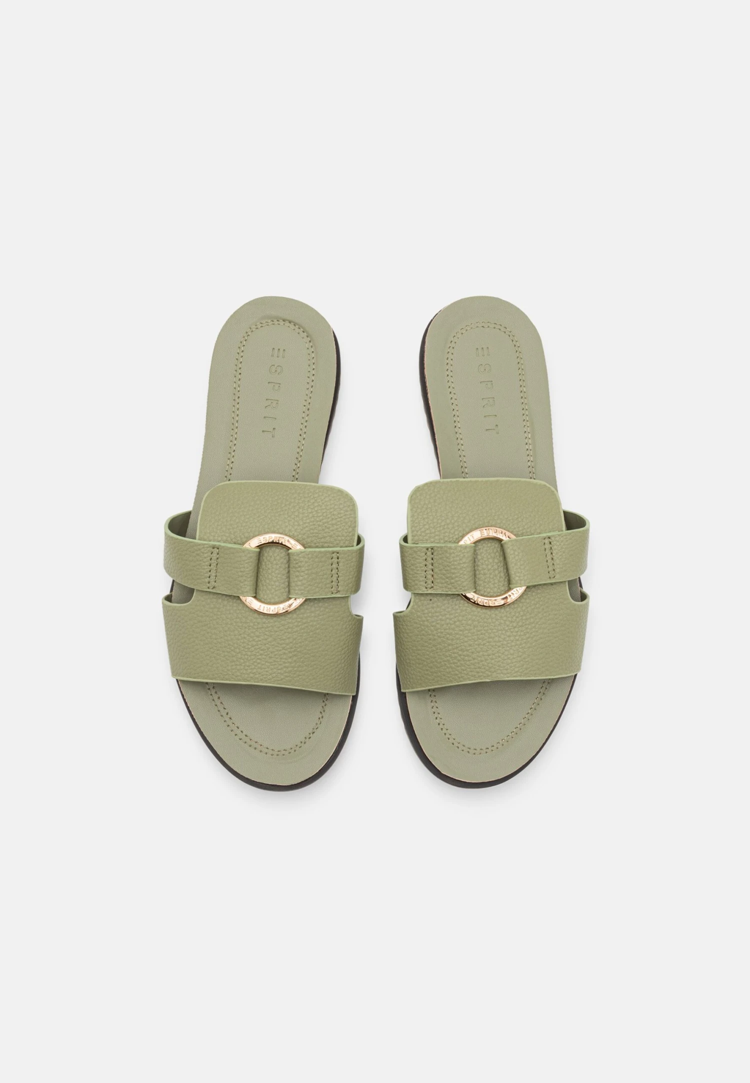 ESPRIT Slide - Muiltjes - Khaki Green 8 ESPRIT Slide - Muiltjes - Khaki Green - Afbeelding 6