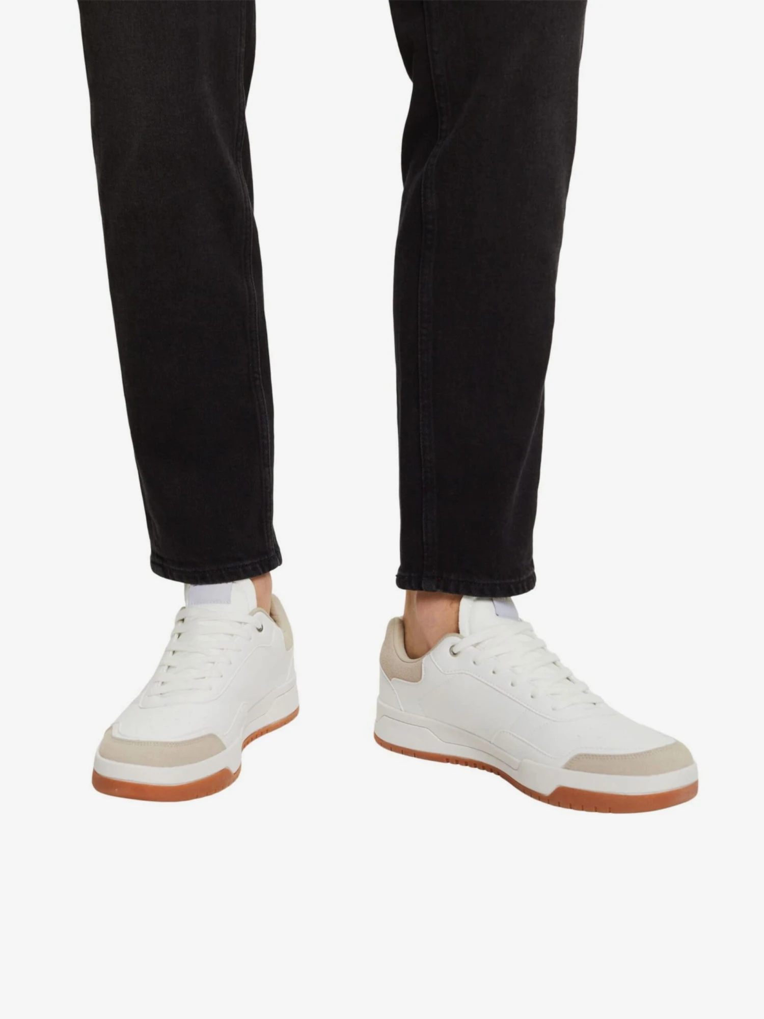 ESPRIT Casual Sneakers Sneakers Laag Heren Beige / Wit 4 ESPRIT Casual Sneakers Sneakers Laag Heren Beige / Wit - Afbeelding 2