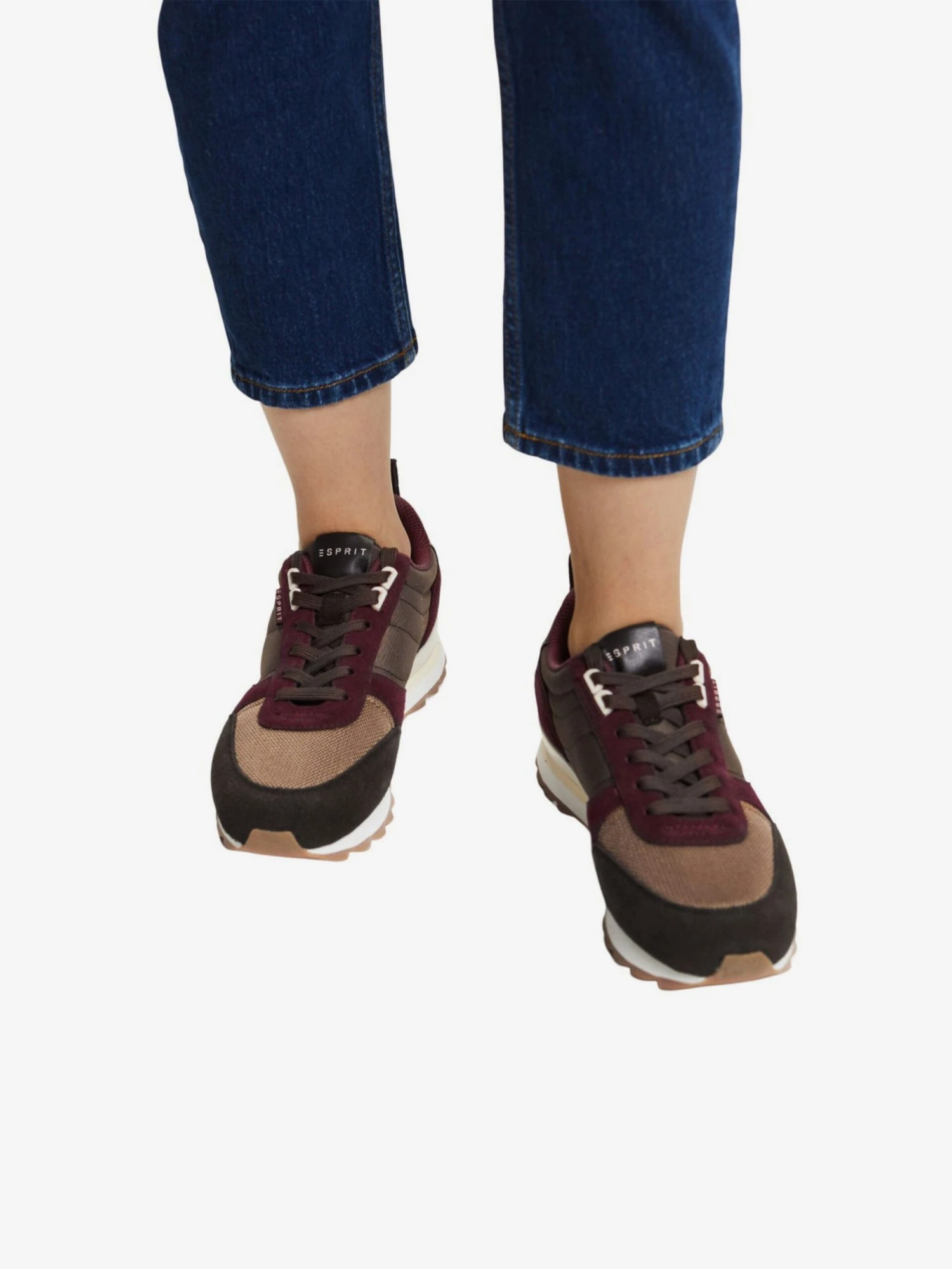 ESPRIT Running Sneakers Sneakers Laag Dames Bruin 4 ESPRIT Running Sneakers Sneakers Laag Dames Bruin - Afbeelding 2