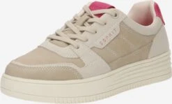 ESPRIT Casual Sneakers Sneakers Laag Dames Cappuccino