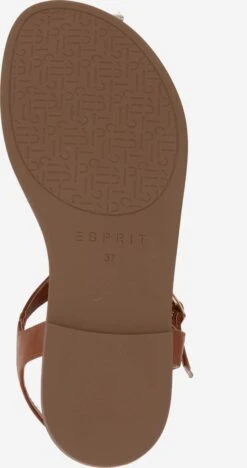 ESPRIT Slippers Teenslipper Dames Karamel -Esprit 552c0efa33dad2d76476eef0b1293c48