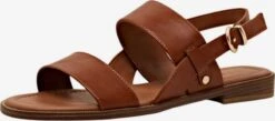 ESPRIT Sandalen & Slippers Sandaal Dames Chocoladebruin / Lichtbruin