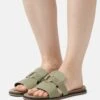 ESPRIT Slide - Muiltjes - Khaki Green -Esprit 6b8291049b1d4d59aec55cfa52482c38