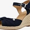 ESPRIT Sandalen Met Hak Sandaal Dames Navy -Esprit 73555ab3f02e30eee2f47cf2e7c8a7c5