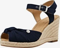 ESPRIT Sandalen Met Hak Sandaal Dames Navy