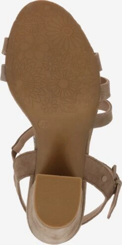 ESPRIT Sandalen Met Hak Sandaal Dames Donkerbeige -Esprit 848353bd9b03b5b0c74b39d7316bdb6d