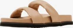 ESPRIT Plateau Sandalen Muiltjes Dames Lichtbruin