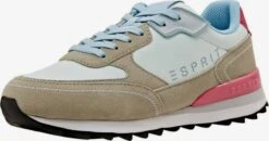 ESPRIT Casual Sneakers Sneakers Laag Dames Beige / Wit