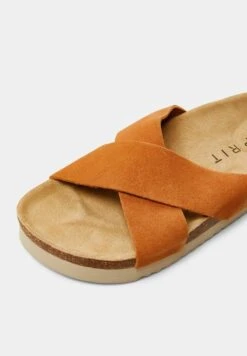 ESPRIT Mit Überkreuzten Riemen - Muiltjes - Caramel -Esprit 8d3163057aef45ccb79242cce819a93a