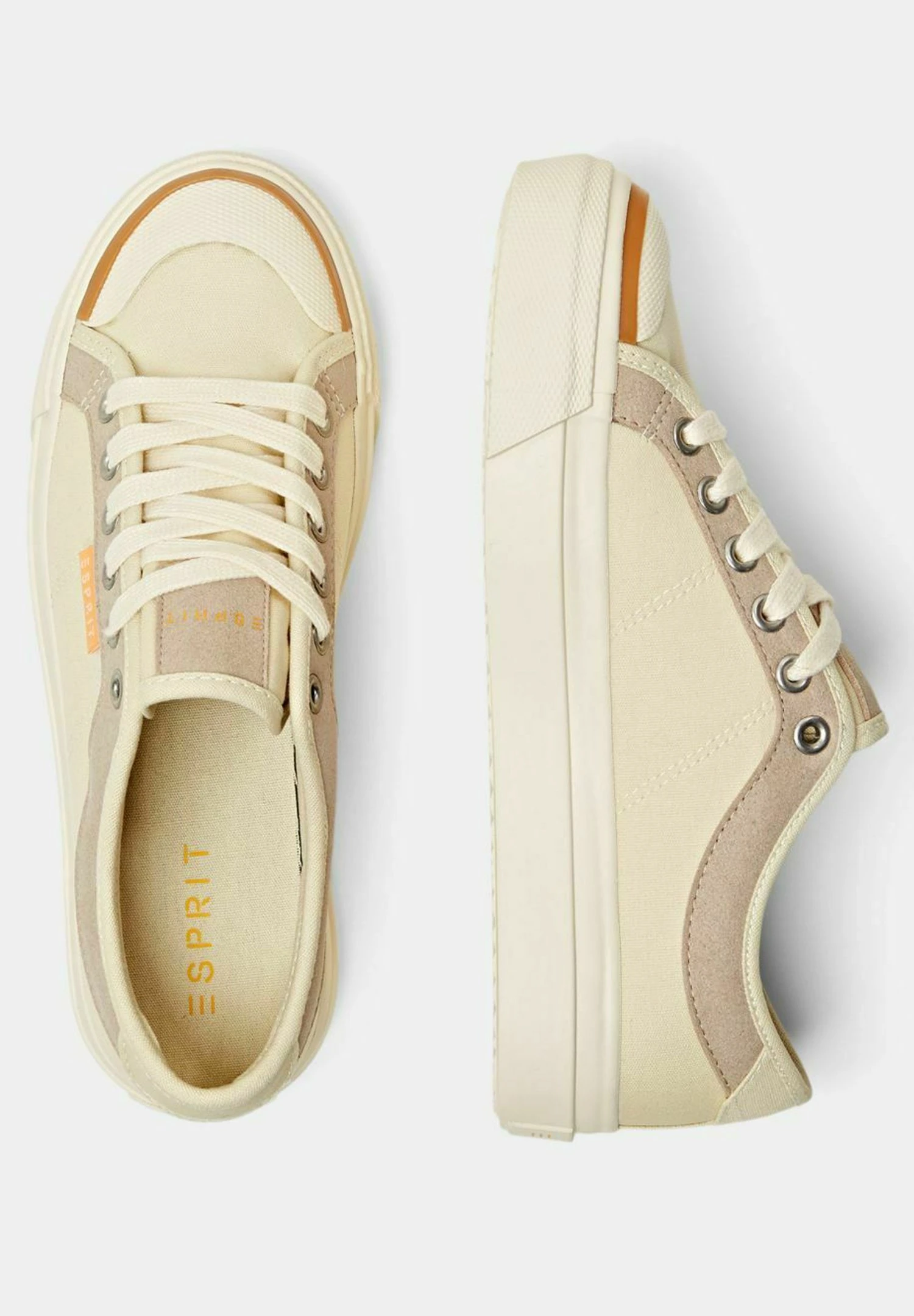 ESPRIT Sneakers Laag - Light Beige 5 ESPRIT Sneakers Laag - Light Beige - Afbeelding 3