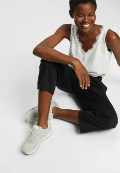 ESPRIT Material-Mix-Sneaker In - Sneakers Laag - Light Grey