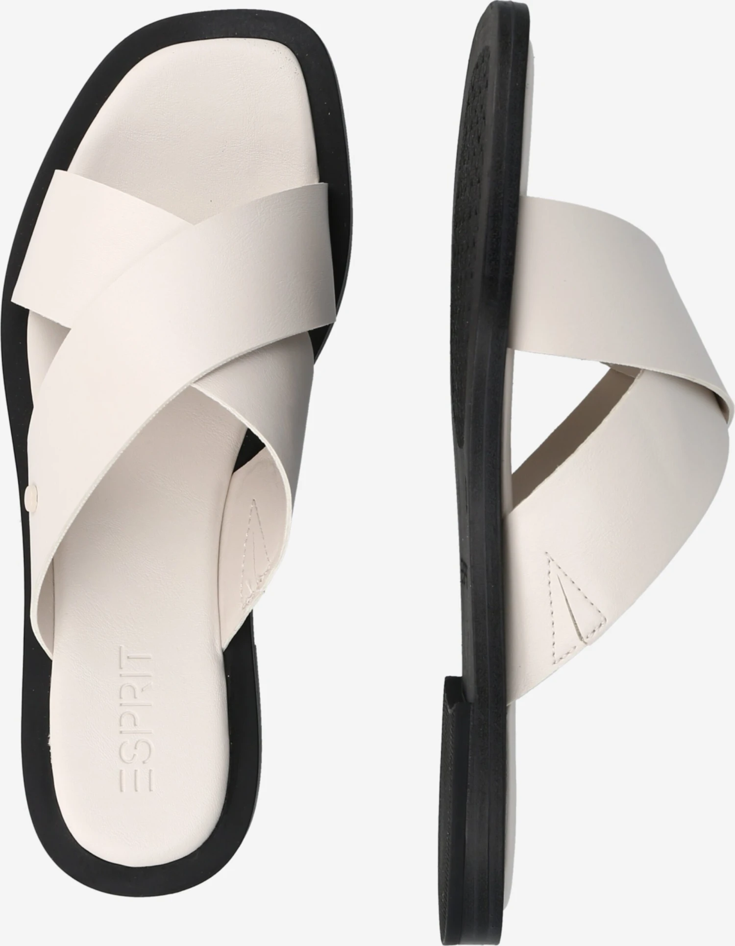 ESPRIT Schoenen Muiltjes Dames Offwhite 4 ESPRIT Schoenen Muiltjes Dames Offwhite - Afbeelding 2