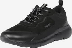 ESPRIT Casual Sneakers Sneakers Laag Cancun Dames Zwart