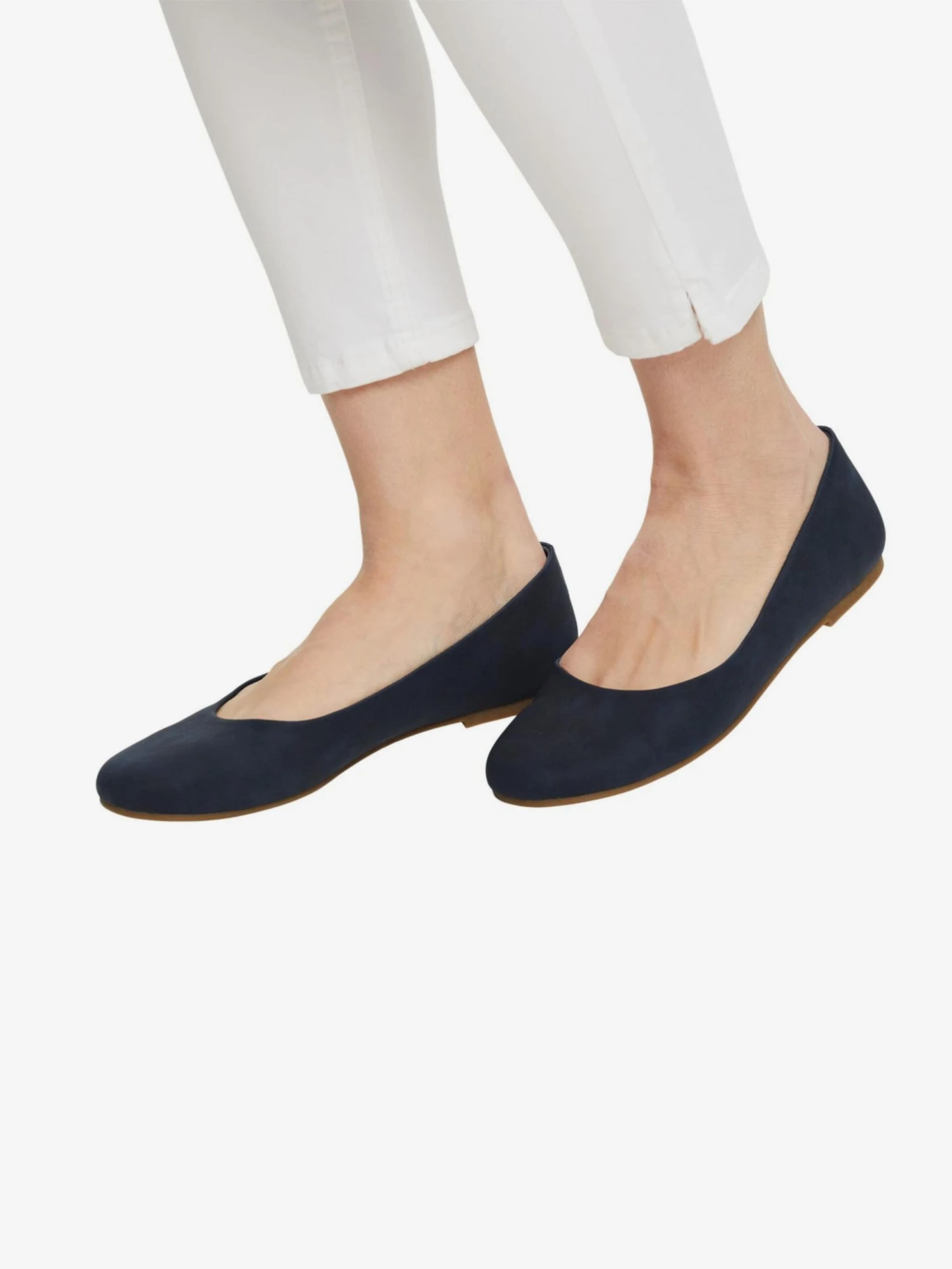 ESPRIT Klassieke Ballerinas Ballerina Dames Navy 4 ESPRIT Klassieke Ballerinas Ballerina Dames Navy - Afbeelding 2