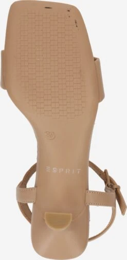 ESPRIT Sandalen Met Hak Sandalen Met Riem Dames Beige -Esprit b09e356b2030cd4c5705a7da66051861