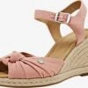 ESPRIT Sandalen Met Hak Sandaal Dames Donkerroze -Esprit b0d269f0978c8e4fcf357aa6b70a475b