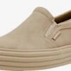 ESPRIT Slip-on Sneakers Slip-on Dames Beige -Esprit bbbdb43697e125cdeb810e9aa0225e62