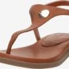 ESPRIT Slippers Teenslipper Dames Karamel -Esprit bc26bd7a526f27a3291ea42ad034416f