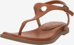 ESPRIT Slippers Teenslipper Dames Karamel