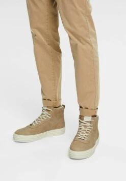 ESPRIT Sneakers Hoog - Sand