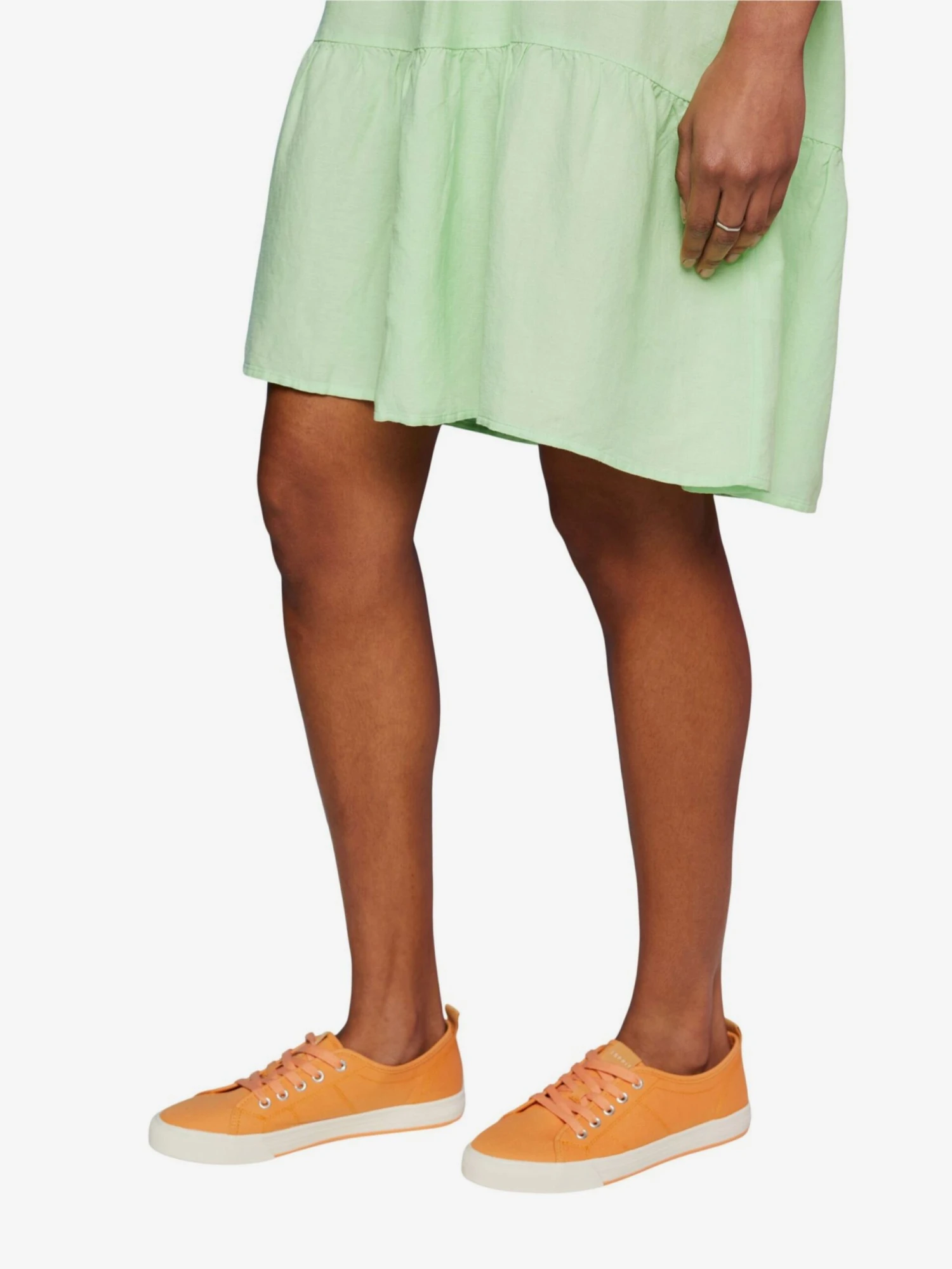 ESPRIT Casual Sneakers Sneakers Laag Dames Oranje 4 ESPRIT Casual Sneakers Sneakers Laag Dames Oranje - Afbeelding 2