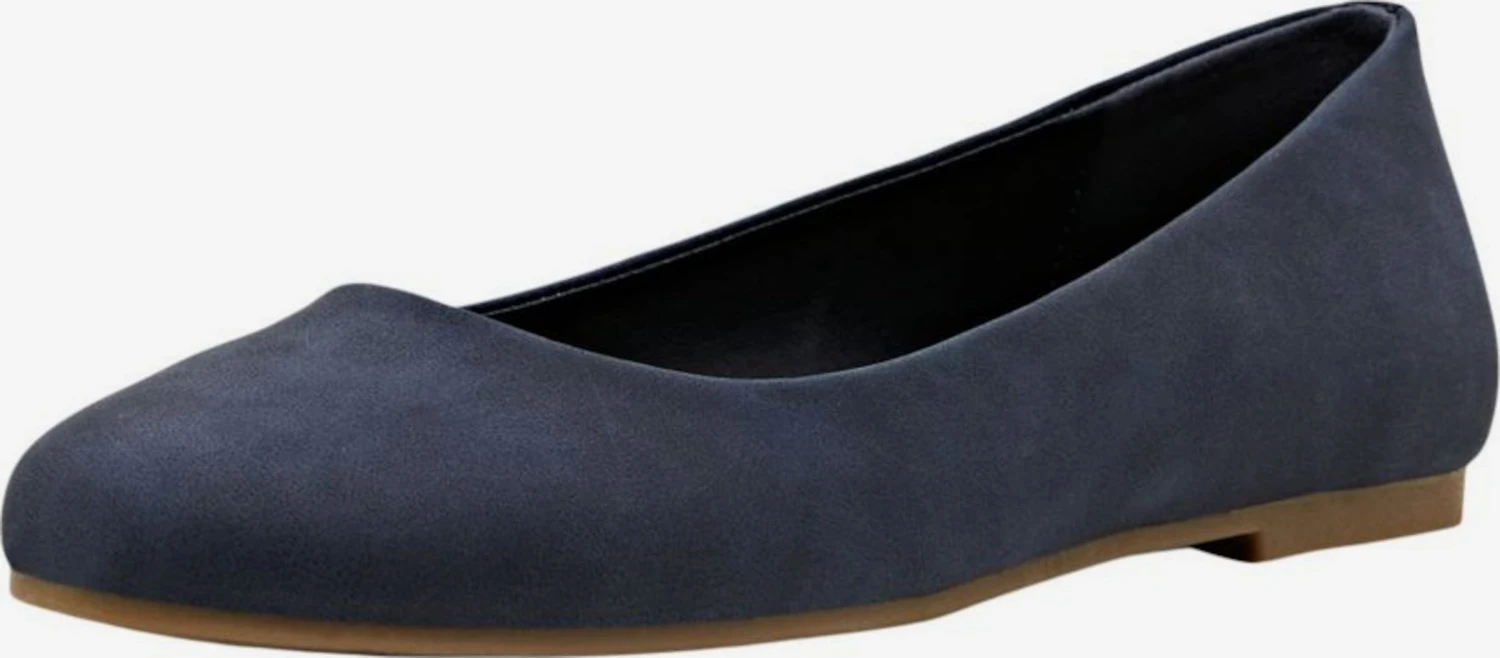 ESPRIT Klassieke Ballerinas Ballerina Dames Navy 3 ESPRIT Klassieke Ballerinas Ballerina Dames Navy