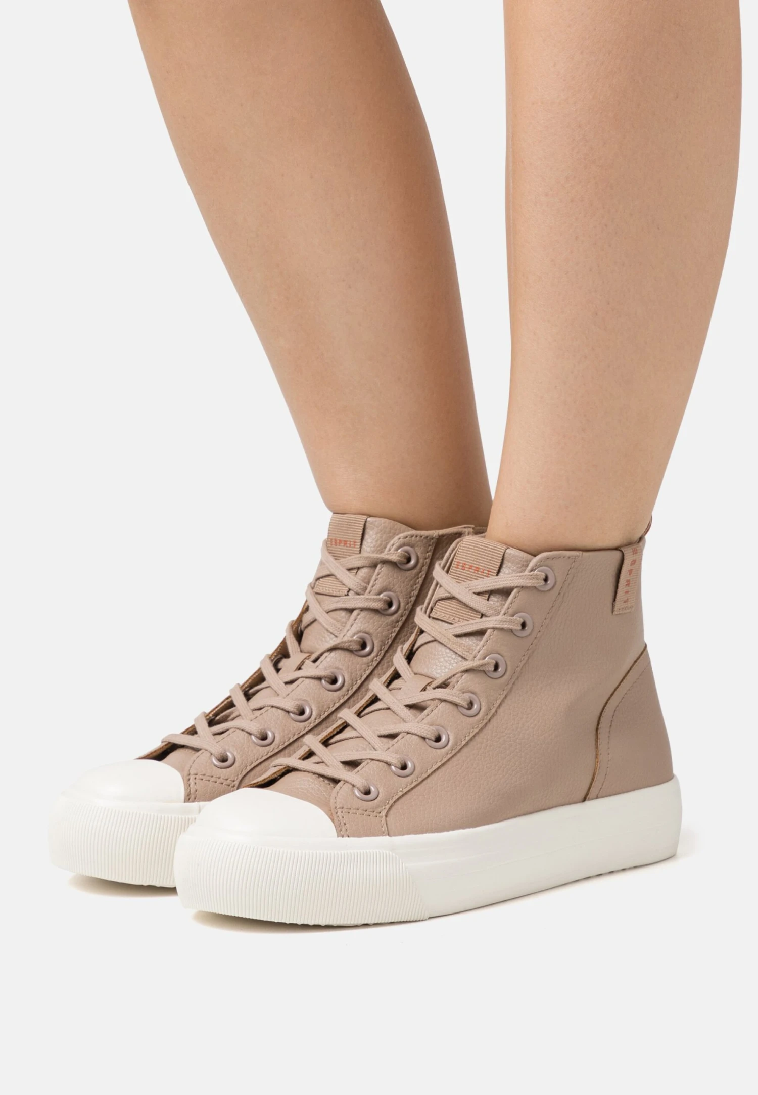 ESPRIT Sneakers Hoog - Taupe 3 ESPRIT Sneakers Hoog - Taupe