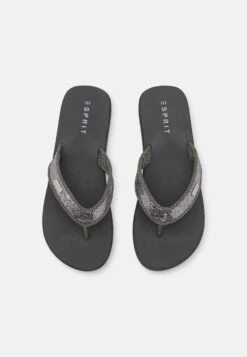 ESPRIT Thongs - Teensandalen - Gunmetal -Esprit d3ce7da9801e4d5da7cb203567608fb7