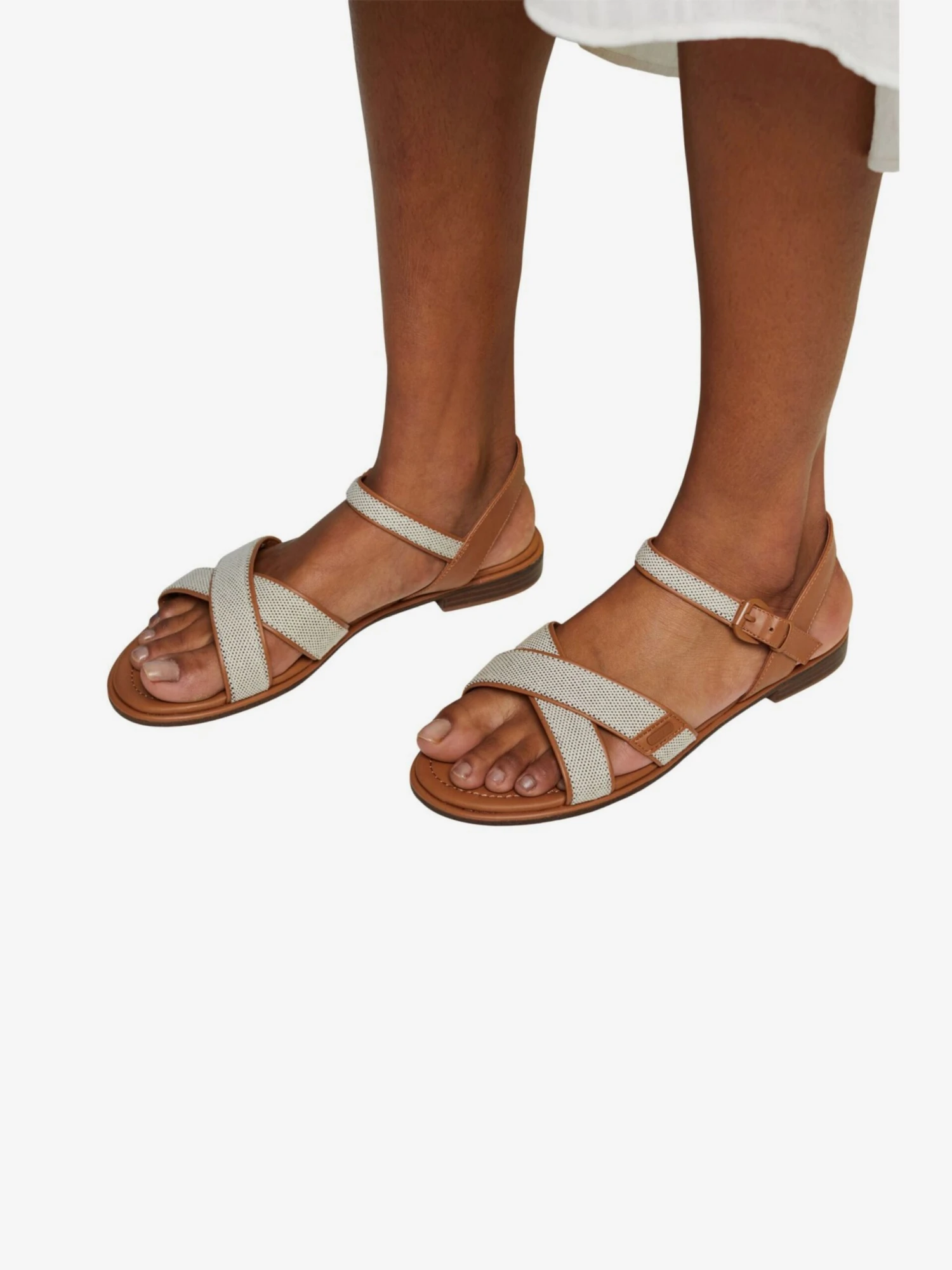 ESPRIT Trending Sandaal Dames Karamel 4 ESPRIT Trending Sandaal Dames Karamel - Afbeelding 2