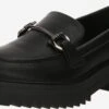 ESPRIT Loafers Instappers Dames Zwart